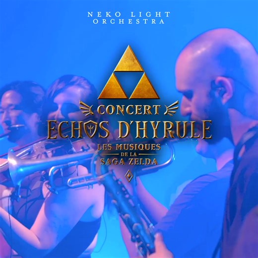 Échos d’Hyrule !🎶 Concert tribute sur les univers de la saga vidéo ludique “The Legend of Zelda” (Neko Light Orchestra) 📅 Dimanche 25 mai // Zénith de Rouen 🎟️ Infos & réservations : https://tinyurl.com/3ha9v2zt | ZENITH ROUEN