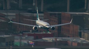 Watch Boeing 737 Max test flight land at Seattle's Boeing Field