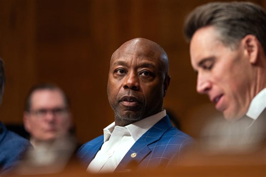 Tim Scott breaks silence after slamming racist Trump post