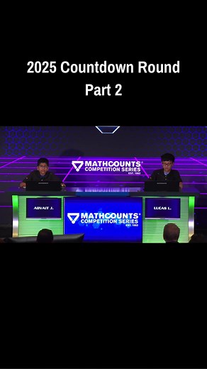 2025 National CDR Round 2: Math Challenge with Joshi & Li