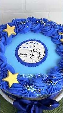 How to decorate a tres leches cake with bright colors #cake #easycake