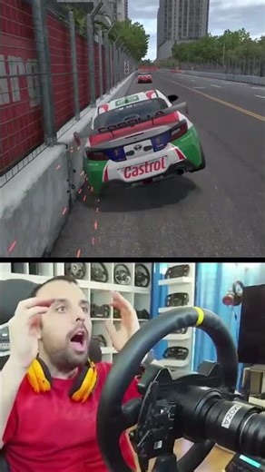 Y encima me pide perdón... poco es lo que dijo por el chat de #iRacing tras esta burrada #shorts