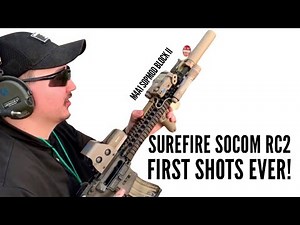 Surefire SOCOM-RC2 Gen.2 + M4A1 Block II (Shooting It For The First Time)
