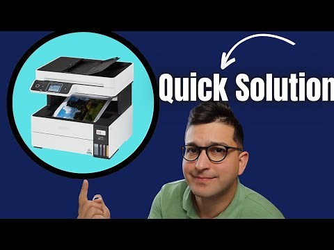 Epson ET 5180 Not Printing Black Or Color - FIXED!