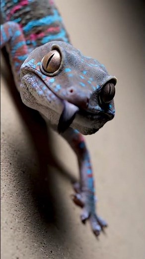 🦎🤯Gecko's HIDDEN World Will SHOCK You! 🤯🦎#shorts