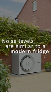 Are heat pumps noisy? 🔇 Lets bust some myths! ​ With many of our heat pumps being Quiet Mark certified, you might be surprised to find out heat pumps have the same noise levels as a fridge! | Worcester Bosch
