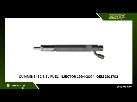 Cummins ISC 8.3L Fuel Injector 1994-2004: OEM 3911703