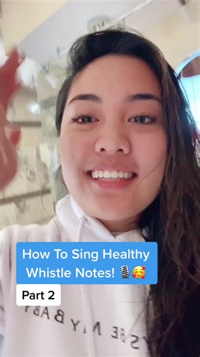 How To Sing Healthy Whistle Notes! 🎙🥰