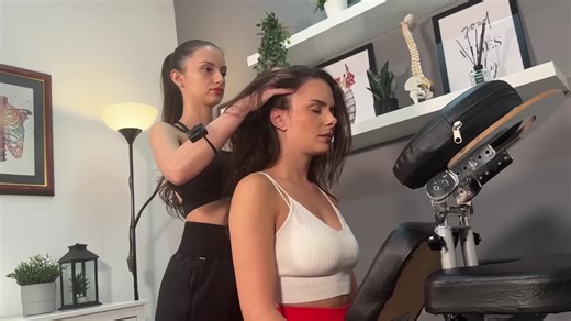 Steffi ASMR 按摩椅 – 头部、颈部和背部放松，缓解压力