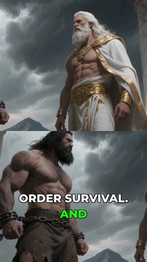 The Rebel Who Put Humanity Before the Gods #prometheus #mythology