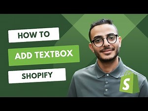 How To Add Text Box To Product Page In Shopify (Quick & Easy)