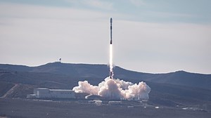 SpaceX launch from Vandenberg AFB was visible in clear skies Saturday morning