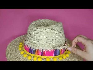 Sombrero artesanal paso a paso