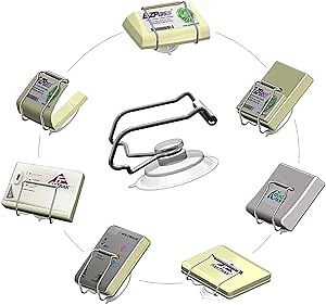 Unbreakable EZ Pass Holder. Toll Pass Transponder Holder for EZ-Pass, I Pass, FasTrak, SunPass, Uni, QuickPass, EPass Xtra, 91 Express & More. Made in USA