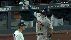 410K views · 6.3K reactions | ONE GAME AWAY. George Springer and Carlos Correa hit 3-run HRs as the Houston Astros take a 3-1 series lead over the New York Yankees  | SportsCenter | Facebook