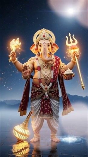 🙏 Jai Ganesh Deva 🙏 | Powerful Ganesh Ji Darshan 🐘✨ | Ganpati Bappa Morya | #Shorts
