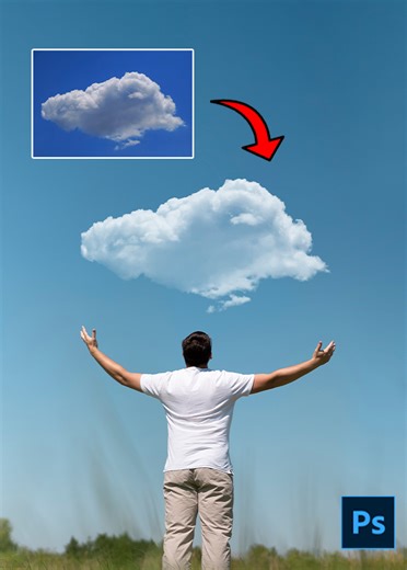 9K views · 97 reactions | Photoshop 2025 Tips - How to Add Coulds in Photoshop #addcoulds #addskycouldsky #graphicssolutiontrick #photoshopshorts #photoshoptutorial #photoshopcc #photoshop2025 #photoshoptutorial2025 | Graphics Solution Tricks | Facebook