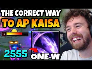 This is the ONLY WAY AP KAISA MID should be played. 2 W's kills ANYONE.