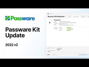 What's New in Passware Kit 2022 v2