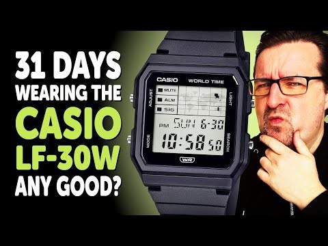 31 DAYS with the #CASIO LF-30W: Comfort, Features & Honest Daily Casio Review