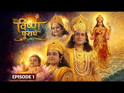 कैसे हुआ भगवान विष्णु का जन्म | पौराणिक कथा | भगवन श्री हरि विष्णु की कथा | Episode 01
