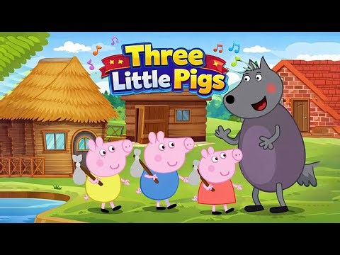 Peppa Plays Three Little Pigs 🐷🐺 | Fun Fairy Tale Song with Peppa Pig