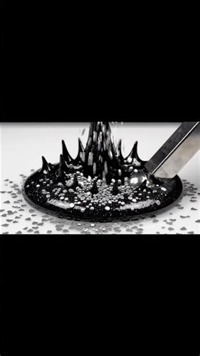 Alien Slime vs. Magnet 🧲 | ASMR Experience #asmr #viral #satisfying #asmrsounds