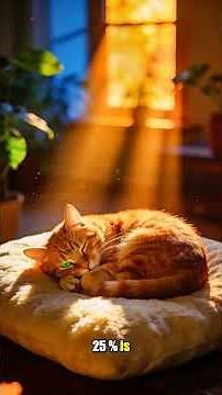 Why Do Cats Sleep So Much? #catbehavior #catfacts