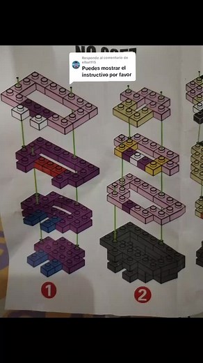 Instructivo para armar Lego Minnie Mouse