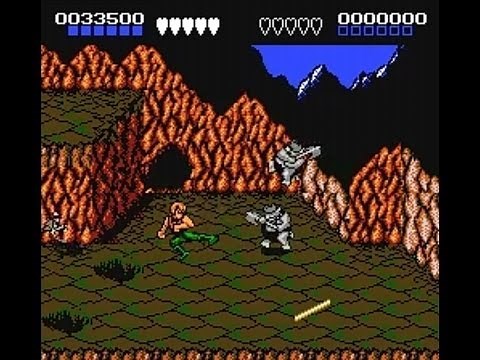 Battletoads [NES] Hack & Double Dragon - Dark Queen Rematch' Warpless