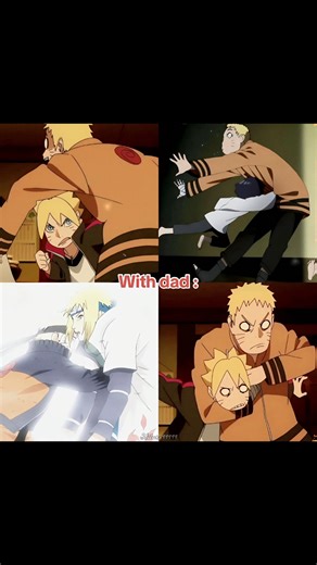 Mom Love vs Dad Training 😂 Naruto Family Be Like