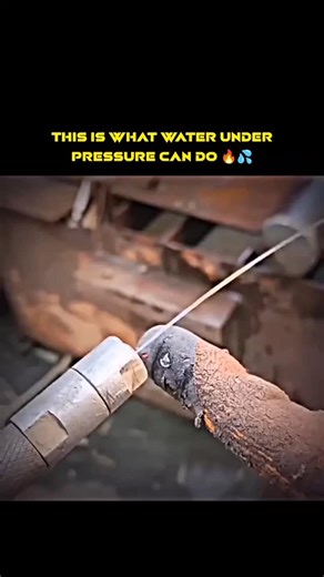 𝐔ɴɪᴛᴇᴅ 𝐈ɴᴅɪᴀɴ on Instagram: "This is what water under pressure can do: transform into a powerful, precise, and sometimes destructive force capable of reshaping even the hardest materials. Under high pressure, water jets are used in industrial cutting tools that slice through metal, concrete, stone, and other tough surfaces with extreme accuracy—no heat required. This principle is the same in nature, where pressurized water carves canyons, erodes rock formations, and breaks through barriers ove