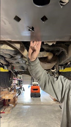 Underneath the new 2024 Toyota Tacoma