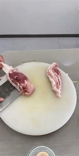 Unique Mutton Meat Carving Techniques#Professional Mutton Cutting & Presentation# Creative Butchery