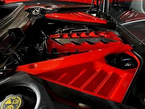 2020-2022 C8 Corvette Painted Engine Bay Compartment Filler Covers