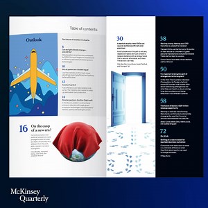 197K views · 183 reactions | Here’s a sneak peek at what’s inside the first digital edition of the McKinsey Quarterly—all the content of the print magazine, now in an immersive online format. Sign up to be notified next week as soon as the issue drops: https://mck.co/3nK9RyN #McKinseyQuarterly | McKinsey & Company | Facebook