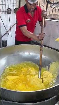 ⚡⚡Sweet Making Process⚡⚡#shorts #telugufoodie #esangathulu #streetfood #foodie #omel