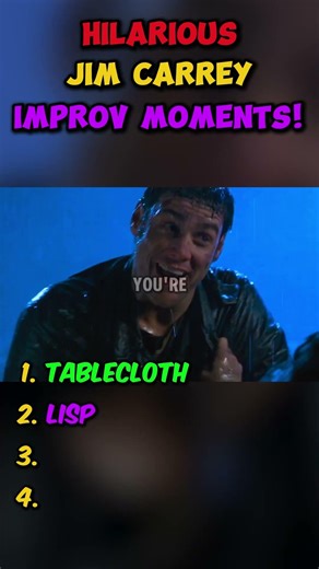 Hilarious Improvised Moments from Jim Carrey!😂