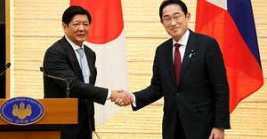 Japan, Philippines agree to sharply boost defense ties