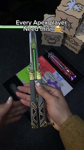 Do you like this ?#apex #heirloom #octane #butterflyknife