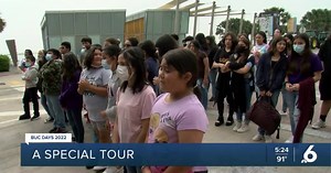 Professional Bull Riders show local kids the ropes ahead of Buc Days performance