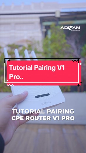 Buat Advania yang request minta buatin tutorial pairing Advan Router V1 PRO, langsung aja cek video ini karena cara nya gampang banget lho 🤩 Advan Router V1 PRO sudah bisa kamu order di keranjang kuning ya 🥳 #advan #advanindonesia #wifi #router #modem #connectivitybeyond #pairingrouter #unlockalloperator #fyp