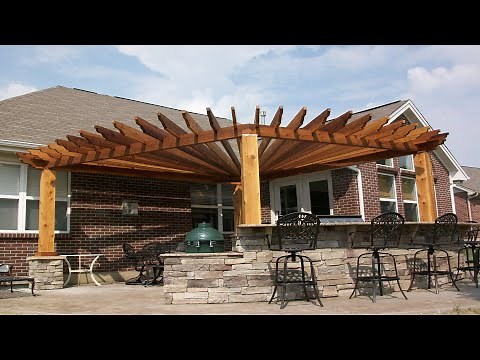 TOP! 100+ CORNER PERGOLA DESIGN IDEAS | ADD STYLE AND FUNCTION TO OUTDOOR WITH TRIANGLE PERGOLA TIPS