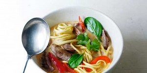Pork and Chilli Noodle Soup