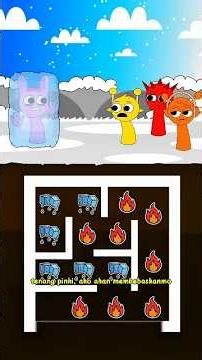 The Sprunkies Help Each Other Free Their Friends Who Are Trapped in Icebergs