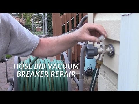 Fix A Hose Bib Vacuum Breaker Or Anti-Siphon Valve For $3 #vacuumbreaker #aroundthehousewithpat
