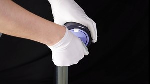 4 Inch Worktable Casters Set of 4, Expanding Stem Caster Wheels Fit 1-1/2" Leg Tube Adapter, 2 with Brake, 2 Without Brake