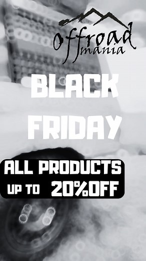 You’ve already checked out our gear — now it’s the perfect moment to grab it. 🔥 BLACK FRIDAY: Up to 20% OFF on selected roof racks, MOLLE panels, shelves and mounts. Premium, European-made equipment designed for real adventure. Your setup is closer than you think. 👉 Finish your build now at Offroad-Mania.com | Offroad Mania