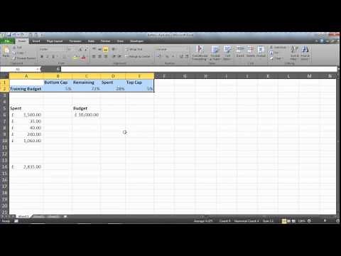Create a Battery Chart in Excel