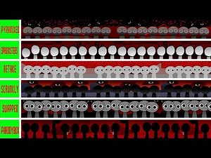 Sprunki Parodybox vs Swapped - Pyramixed - Sprunksters - Retake - Scrunkly in Incredibox-Horror Mods